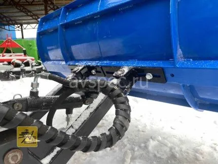 Отвал для уборки снега на ременные трактора